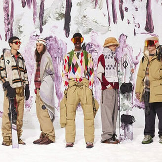 Dior Men links with Descente, Pucci with Fusalp, with latest skiwear