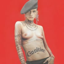 Jean-Paul Gaultier re-edits eponymous designer’s famous tattoo outfits
